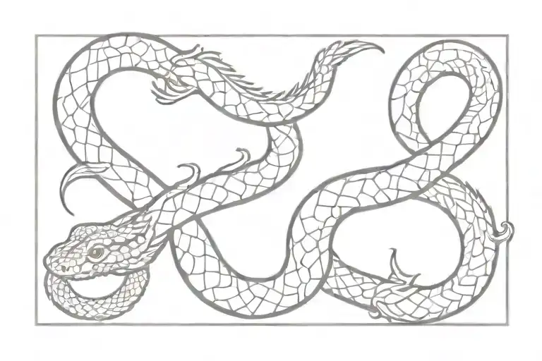 Japanese Snake Dragon