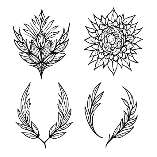Flash Sheet Based On Fine Line Designs Inspired