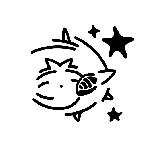 Cat With Star Tortoise