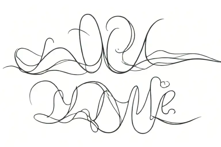 Waves And Love Written