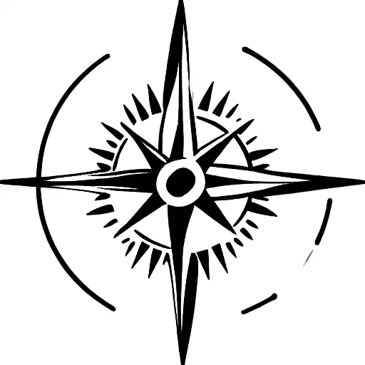A Compass That Represents The Traveling Spirit And The Union When We Travel And Se