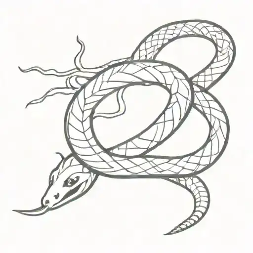 Combination Of Snake And Skorpio