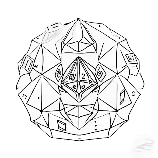 Galaxy With 20 Sided Dice