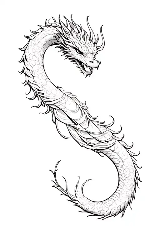 Chinese Dragon Wrapped