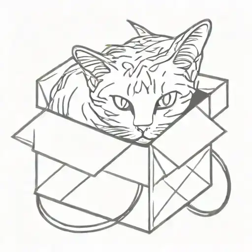 Calico Cat In A Box Memorial