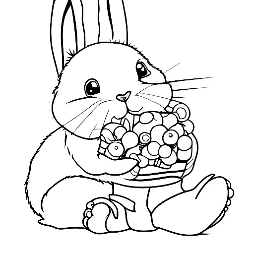 A Cartoon Bunny