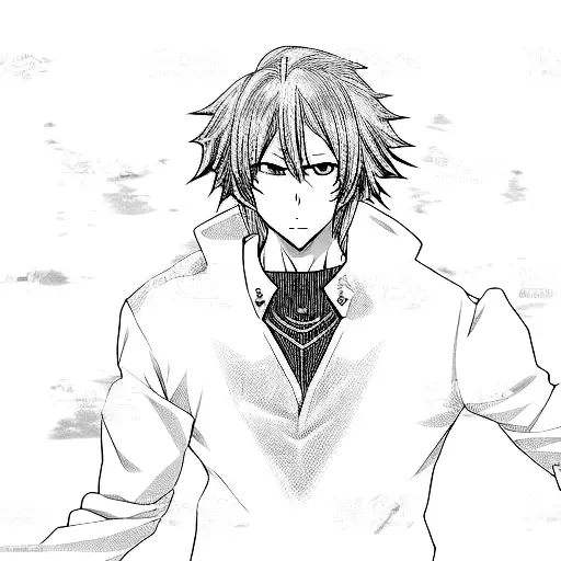 A Male Anime Character