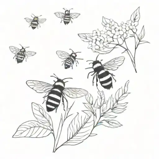 Bumble Bees And Nature