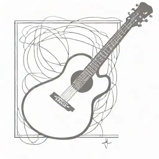 Upstairs Guitar Intertwined