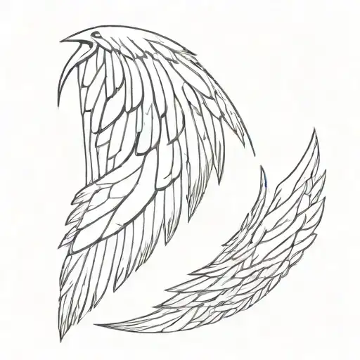 Wing Sketch Style