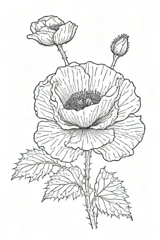 Just A Poppy Flower