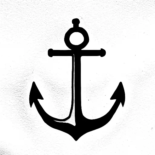 Anchor With The Letter K
