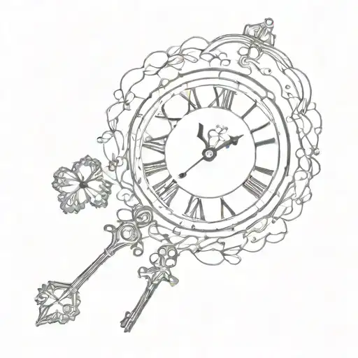 Rosary Clock Key