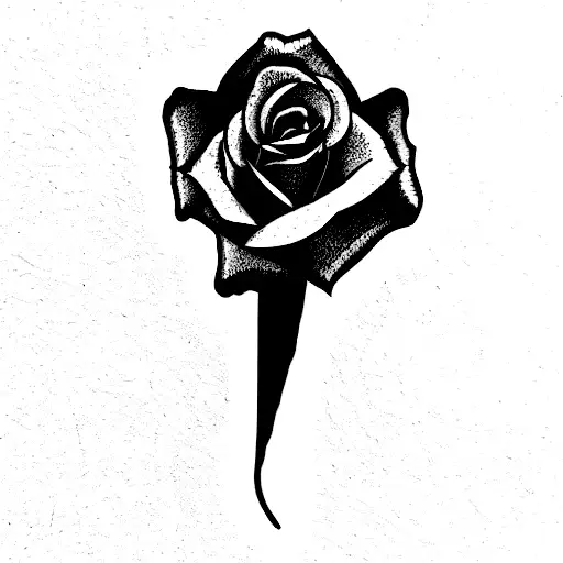 Half A Dagger Half A Rose