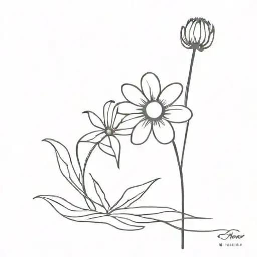 Daisy And The Stem Ashton