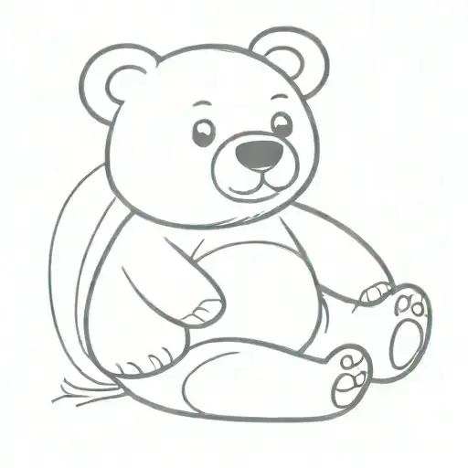 Fine Line Tedy Bear