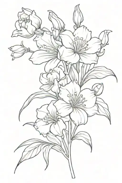 Carnation And Lily Of The Valley Flower