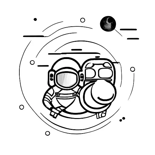 Astronaut And Scuba Diver