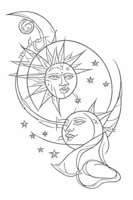 Sun And Moon With Freedom She Is Someone