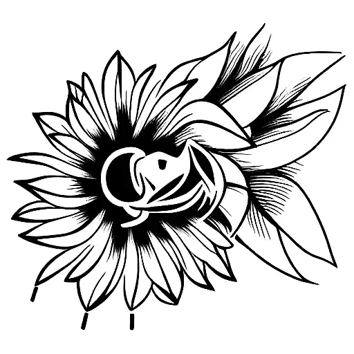 Hawaiian Flower With Lion