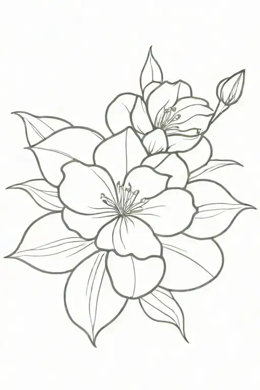 Rose Water Lily Morning Glory Daffodil