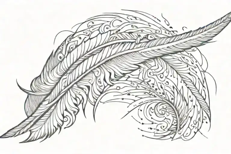 Feathers Transforming