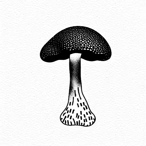 Colorful Abstract Mushroom