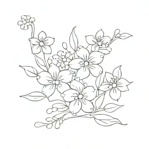 Forget Me Not Flowers