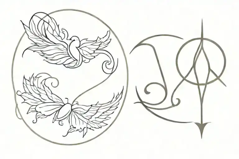 Virgo And Cancer Zodiac Symbol