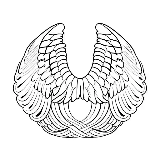 Angel Wings And Halo