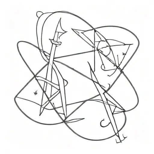 Sagittarius And Virgo Star Pictured Intertwined