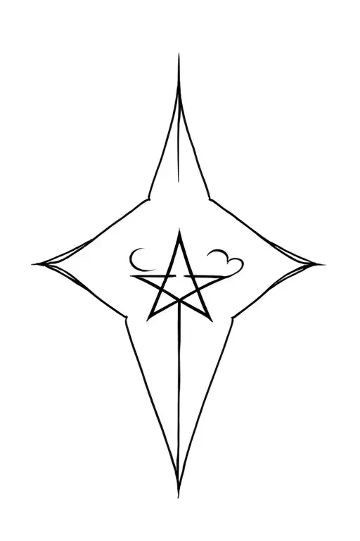 Fantasy Desing Around Small Star