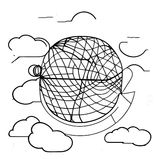 Globe Hot Air Balloon