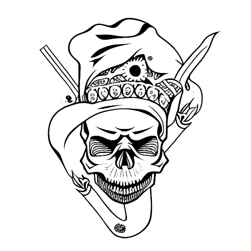 Skull Dark Creepy Chanis