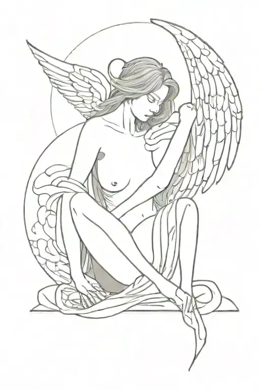 Head Less Angel Fallen From The Sky