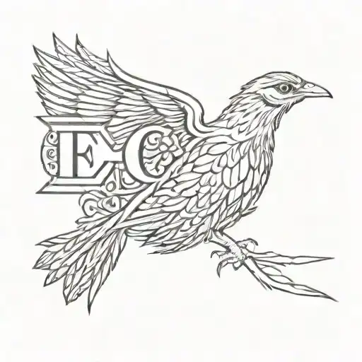 Ec Initials With Pheasant Hunting