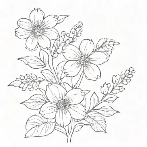 Forget Me Not Flowers