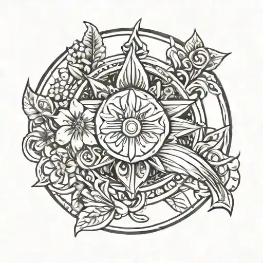 Lifeguard Flash Tattoo Design