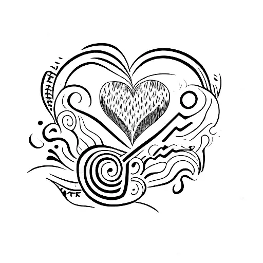 Heart And Lettering