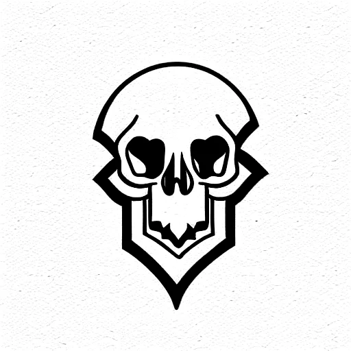 Skull With Square And Compasses