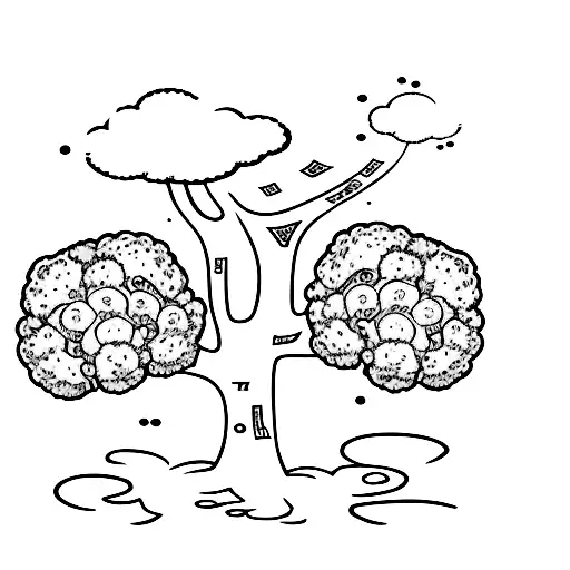 Broccoli With Money Sign In It