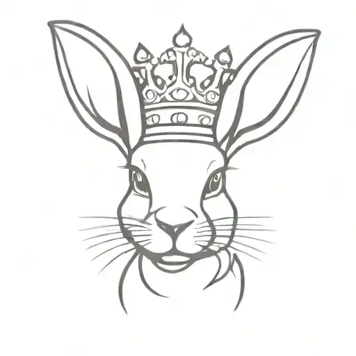 Rabbit With Crown