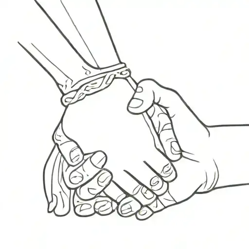 Hands Shake Hands Sister