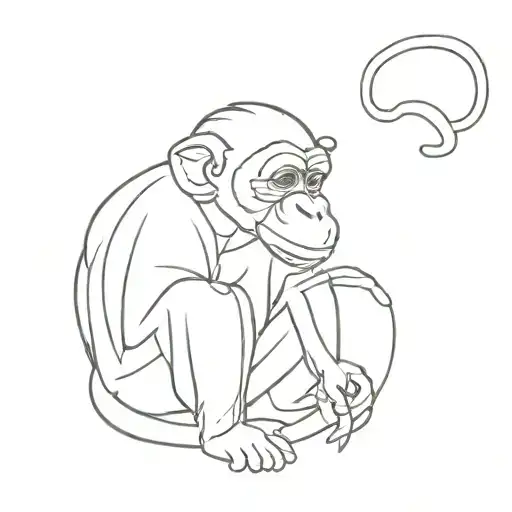 Drug-snorting Monkey