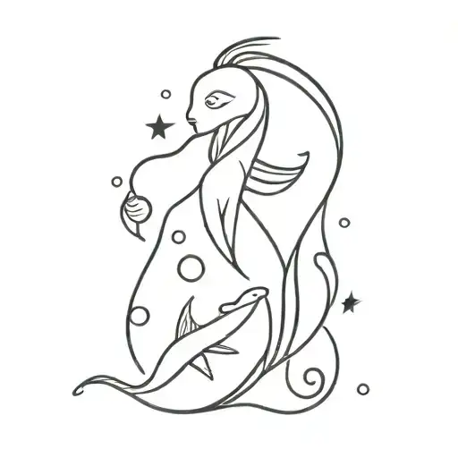Aquarius Zodiac Sign & Fish
