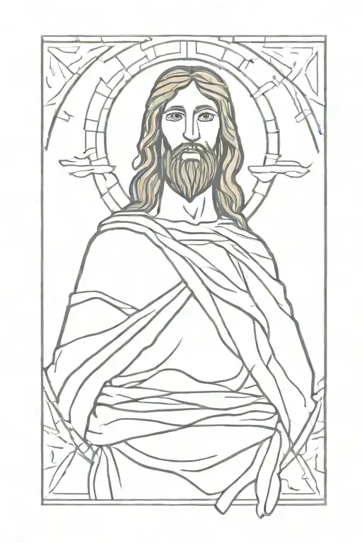 Jesus Concept Tattoo Sleeve