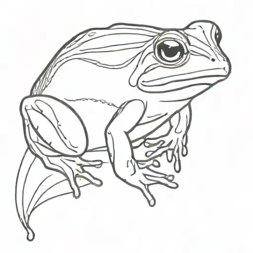 Frog Smoking