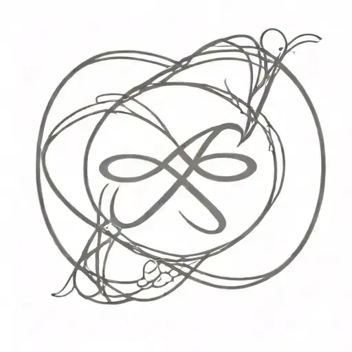 Infinity Symbol With A Heart