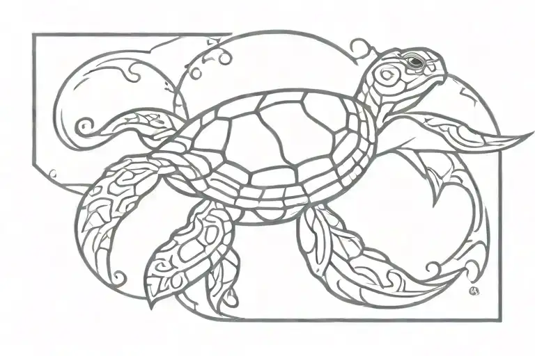 Tribal Turtle Made