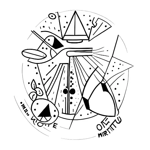 Three Martini Olives With A Surrealist And Abstract Take